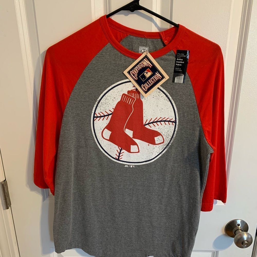 Cooperstown Small Red Sox Baseball Shirt